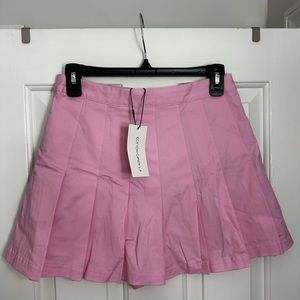 Cotton Candy LA High Waisted Pleated Mini Tennis Skort